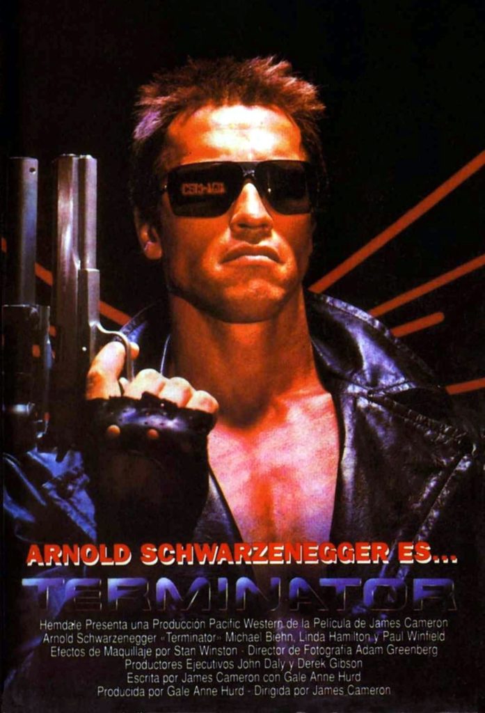 Poster de la película "Terminator"