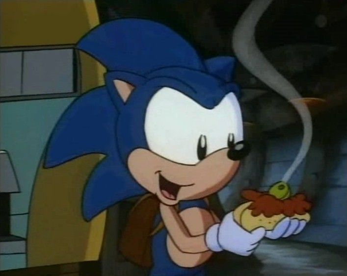 Sonic ama los hotdogs!