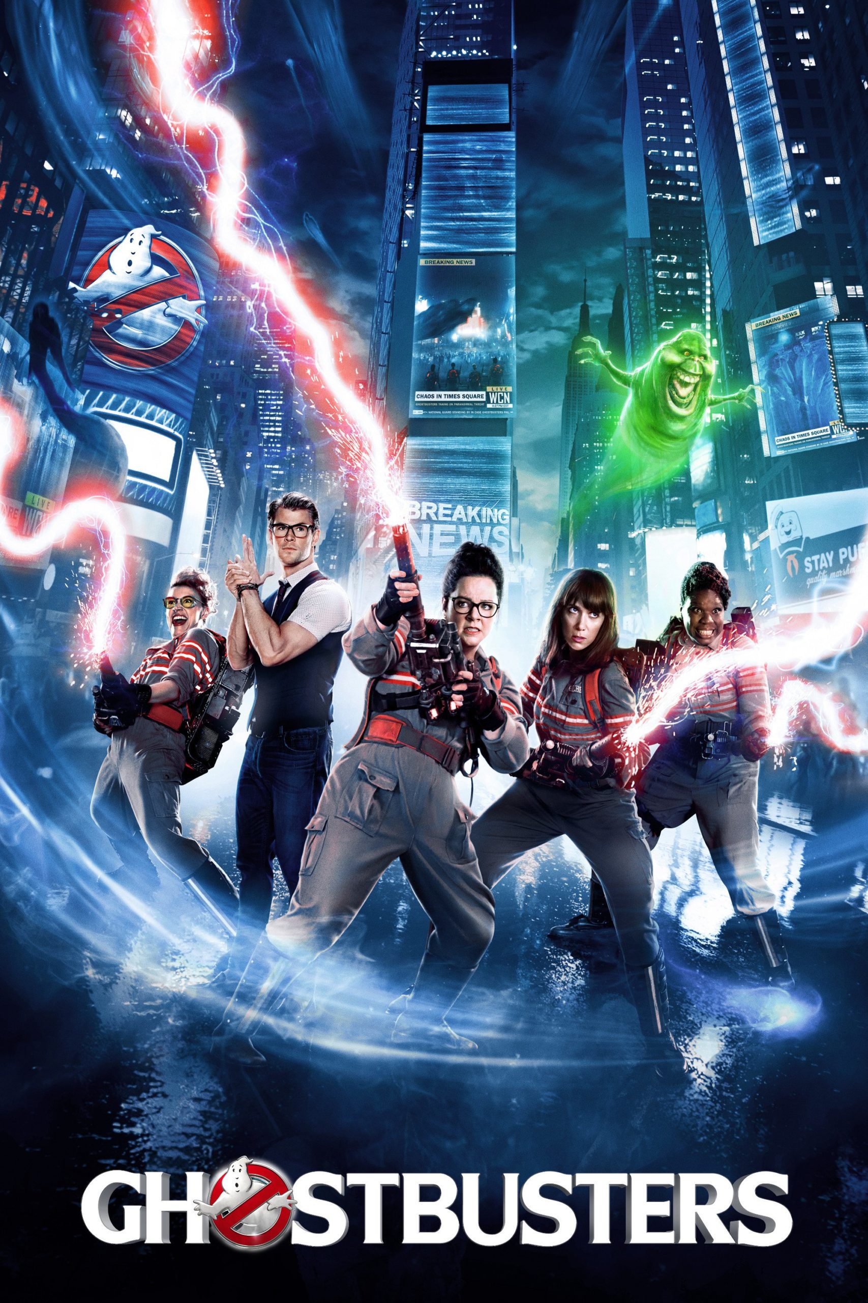 Poster de la película "Ghostbusters"