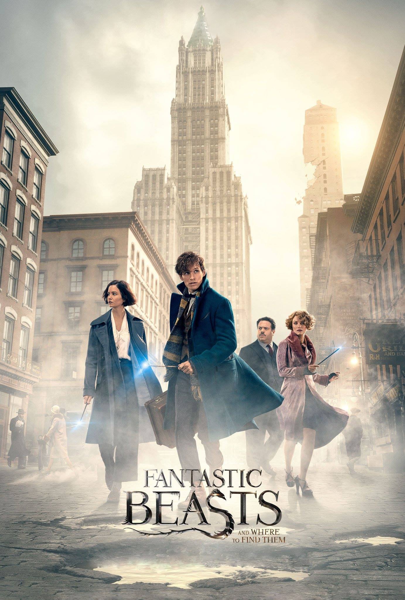 Poster de la película "Fantastic Beasts and Where to Find Them"