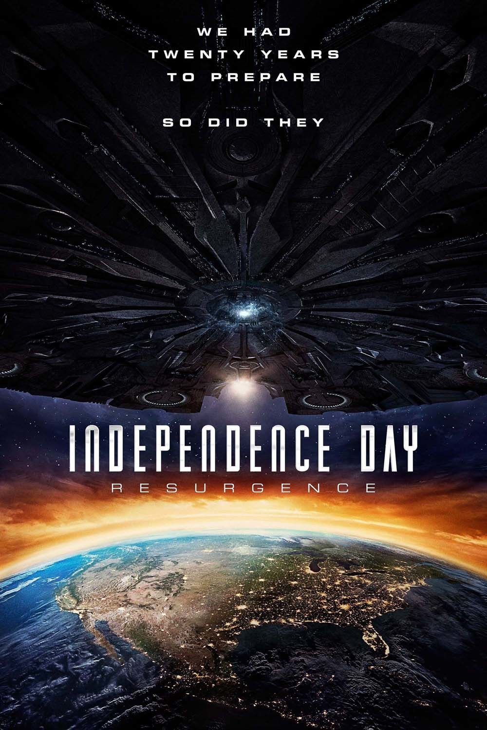 Poster de la película "Independence Day: Resurgence"