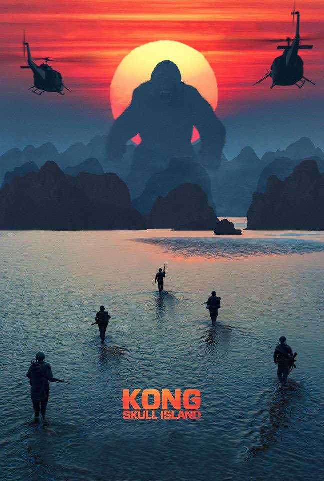 Poster de la película "Kong: Skull Island"