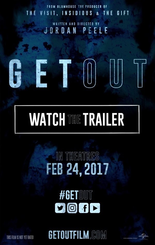 Poster de la película "Get Out"
