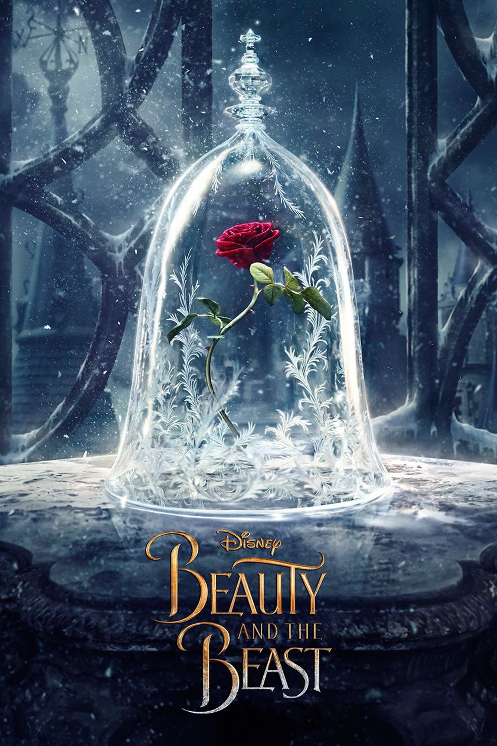 Poster de la película "La bella y la bestia"