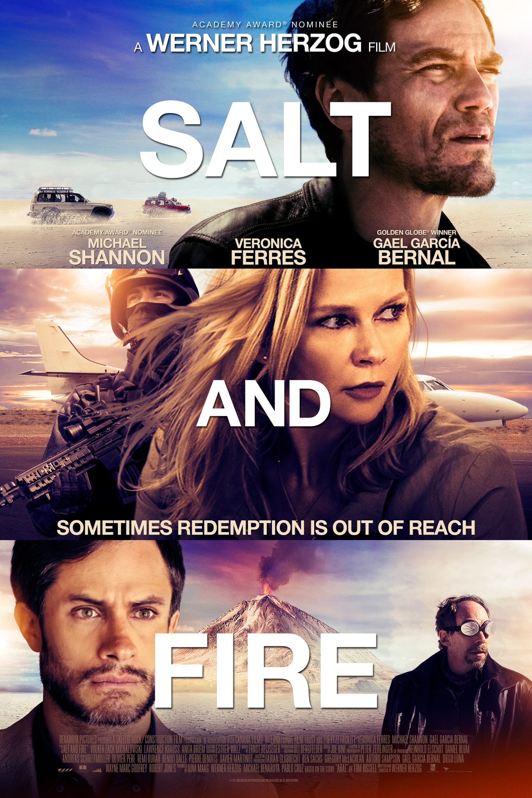Poster de la película "Salt and Fire"