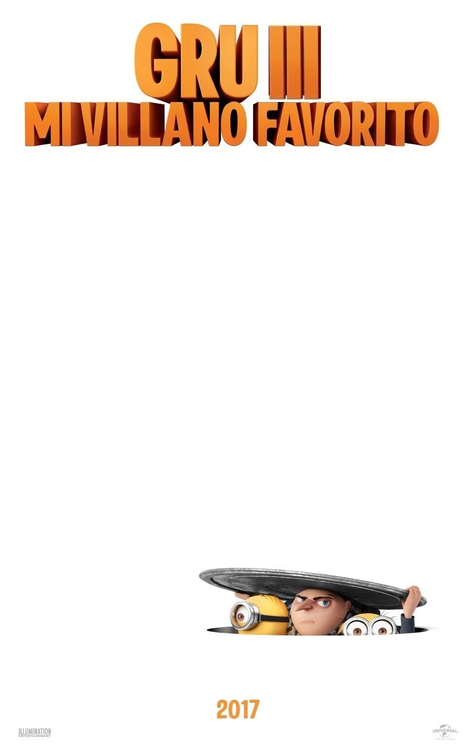 Poster de la película "Gru 3. Mi villano favorito"