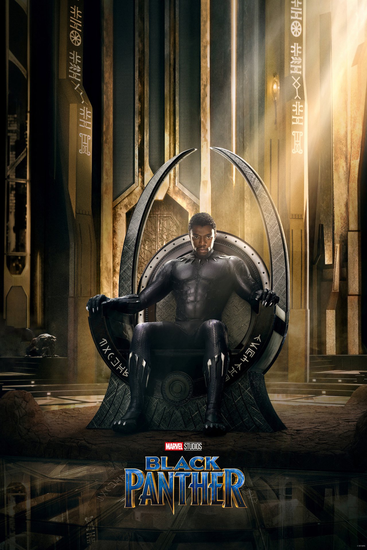Poster de la película "Pantera negra"