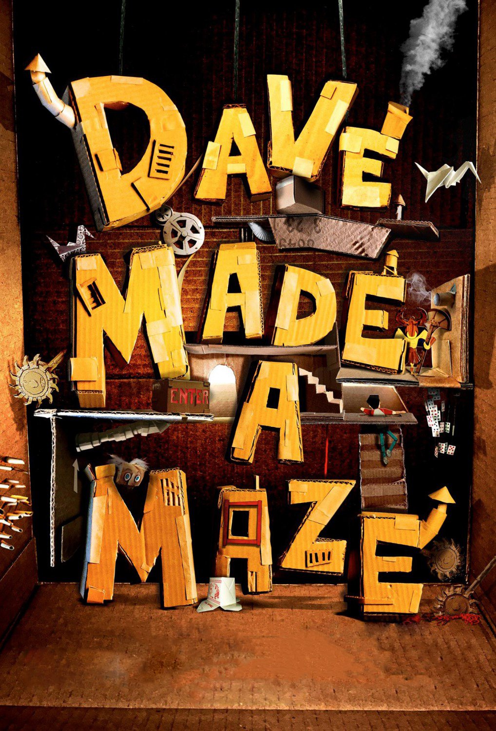 Poster de la película "Dave Made a Maze"