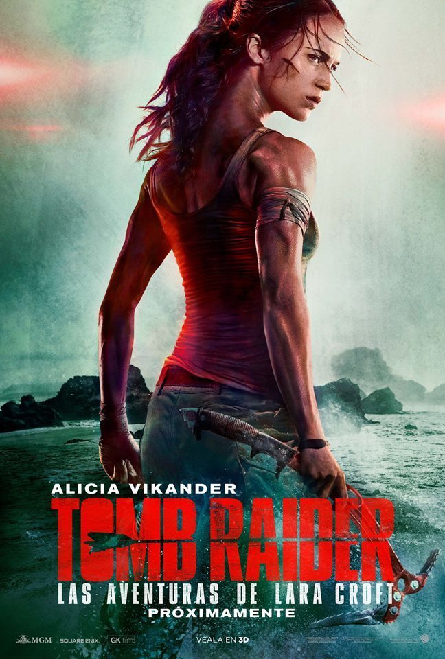 Poster de la película "Tomb Raider"