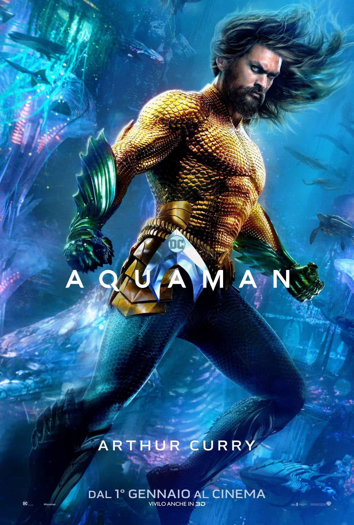 Poster de la película "Aquaman"