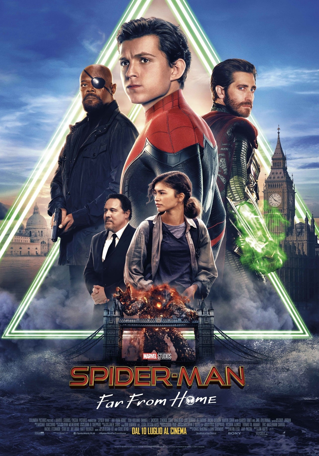 Poster de la película "Spider-Man: Lejos de Casa"