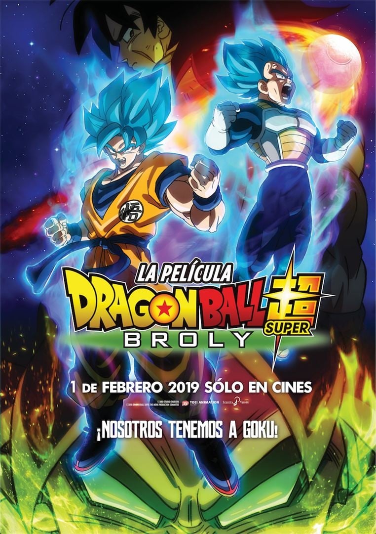Poster de la película "Dragon Ball Super: Broly"
