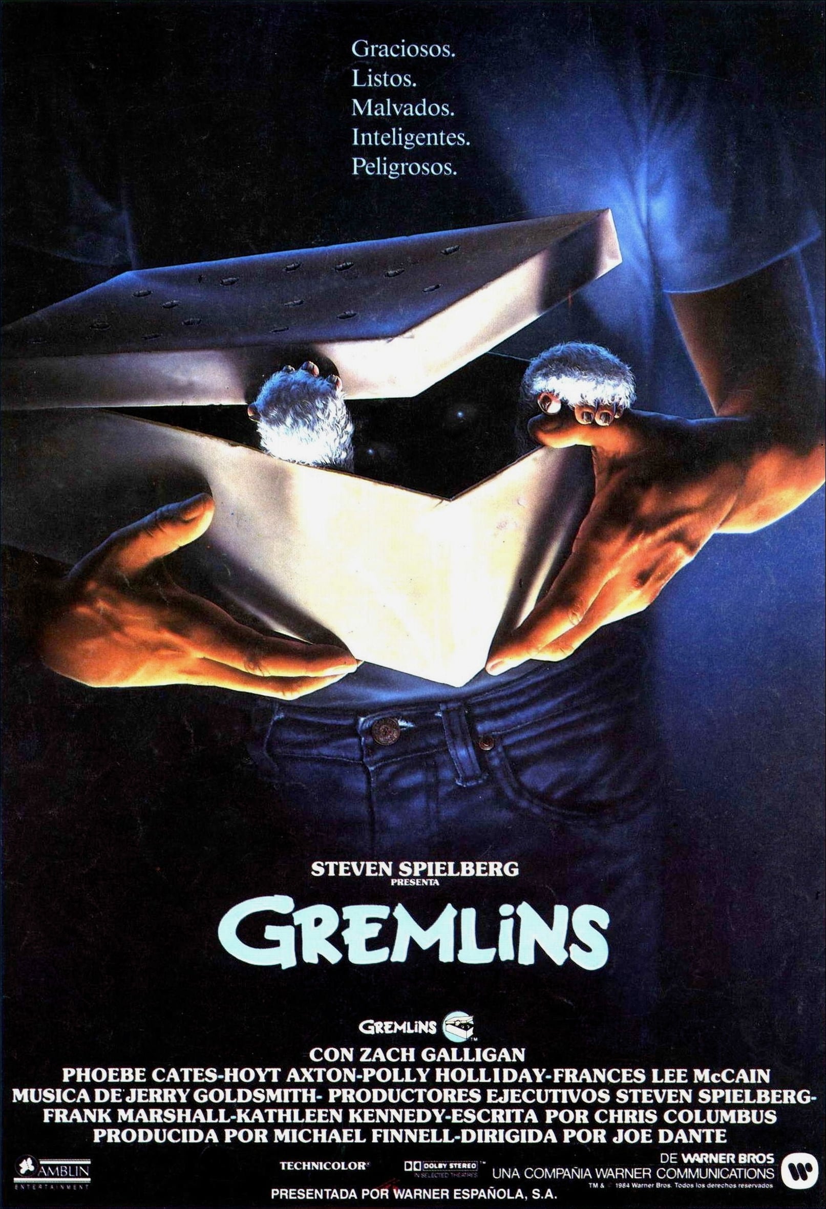 Poster de la película "Gremlins"