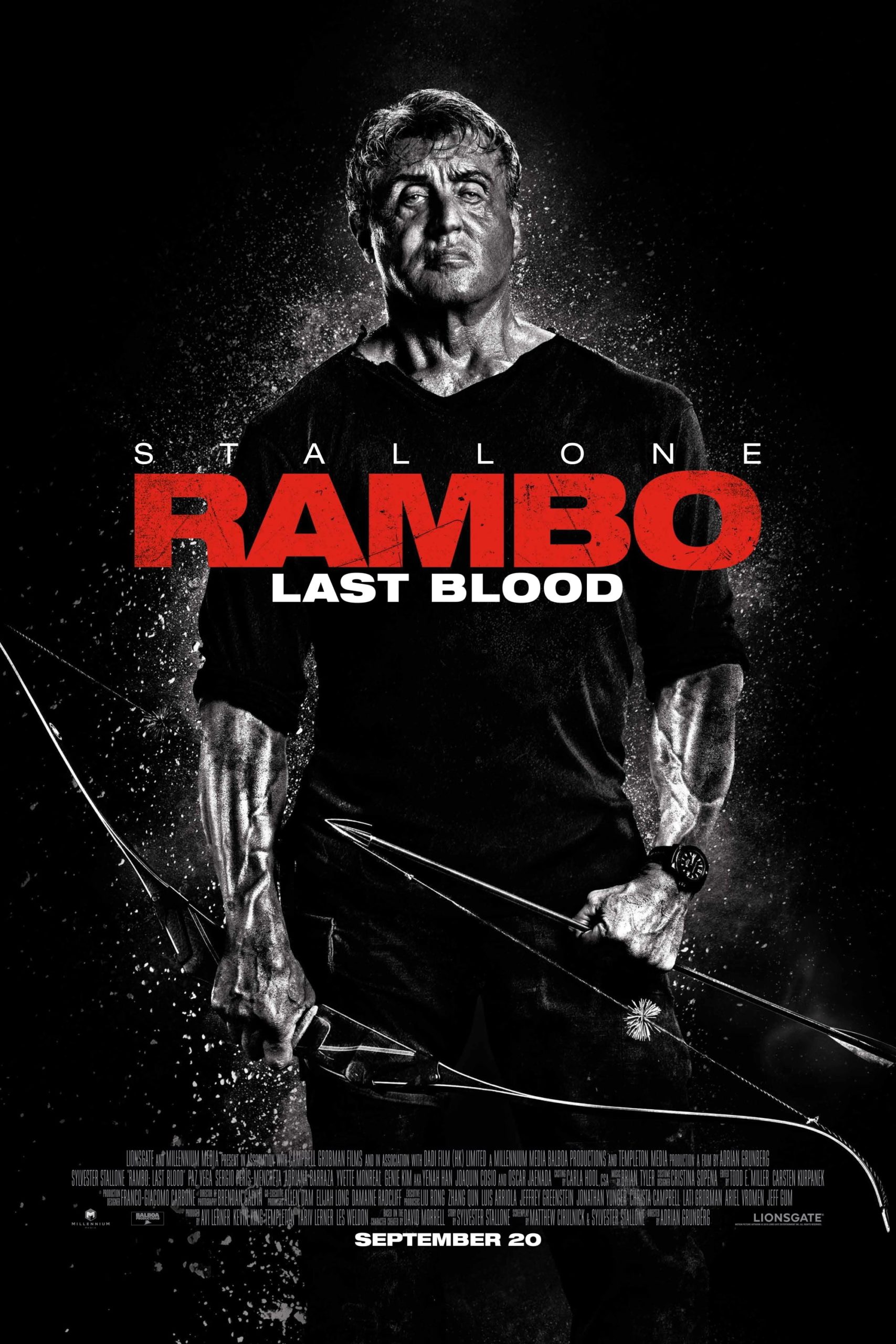 Poster de la película "Rambo: Last Blood"