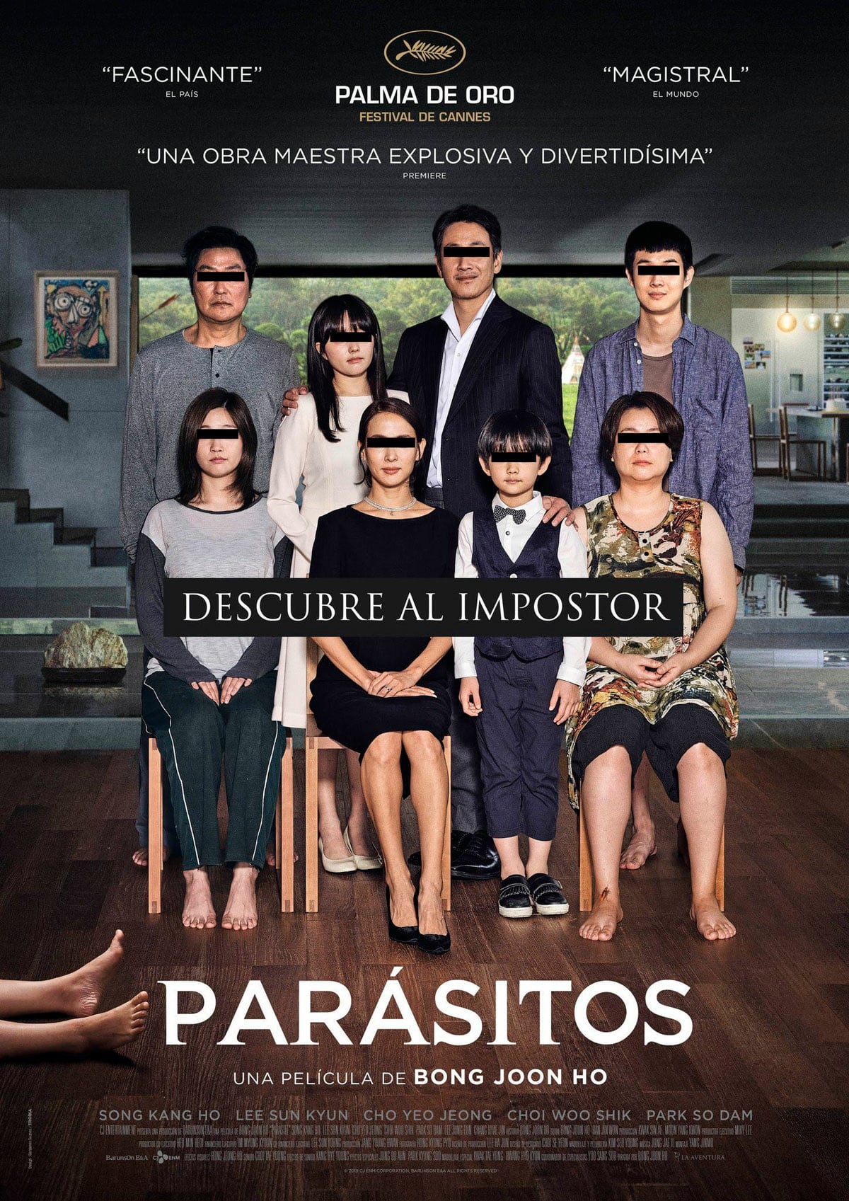 Poster de la película "Parásitos"