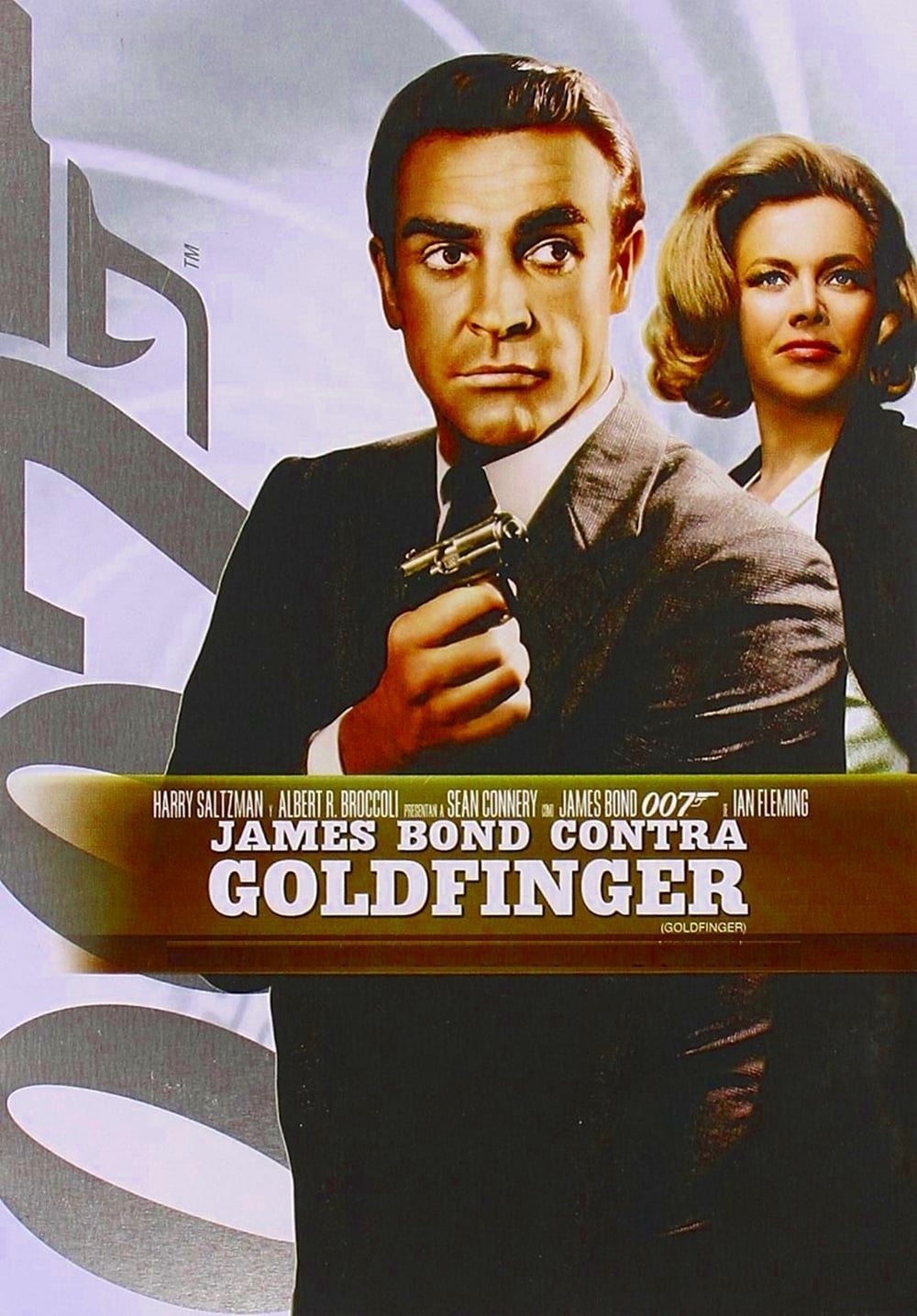 Poster de la película "James Bond contra Goldfinger"