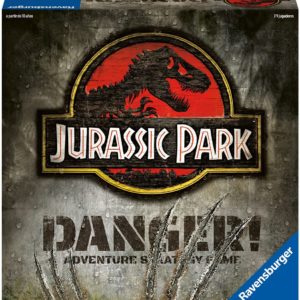 Jurassic Park Danger, Juego de Mesa, 2-5 Jugadores, Edad Recomendada 10+